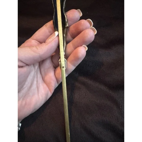 Vintage Metal Jesus on Cross Crucifix Wall‎ Art Hanging Religious 8.5"x4.5" INRI - Picture 9 of 10